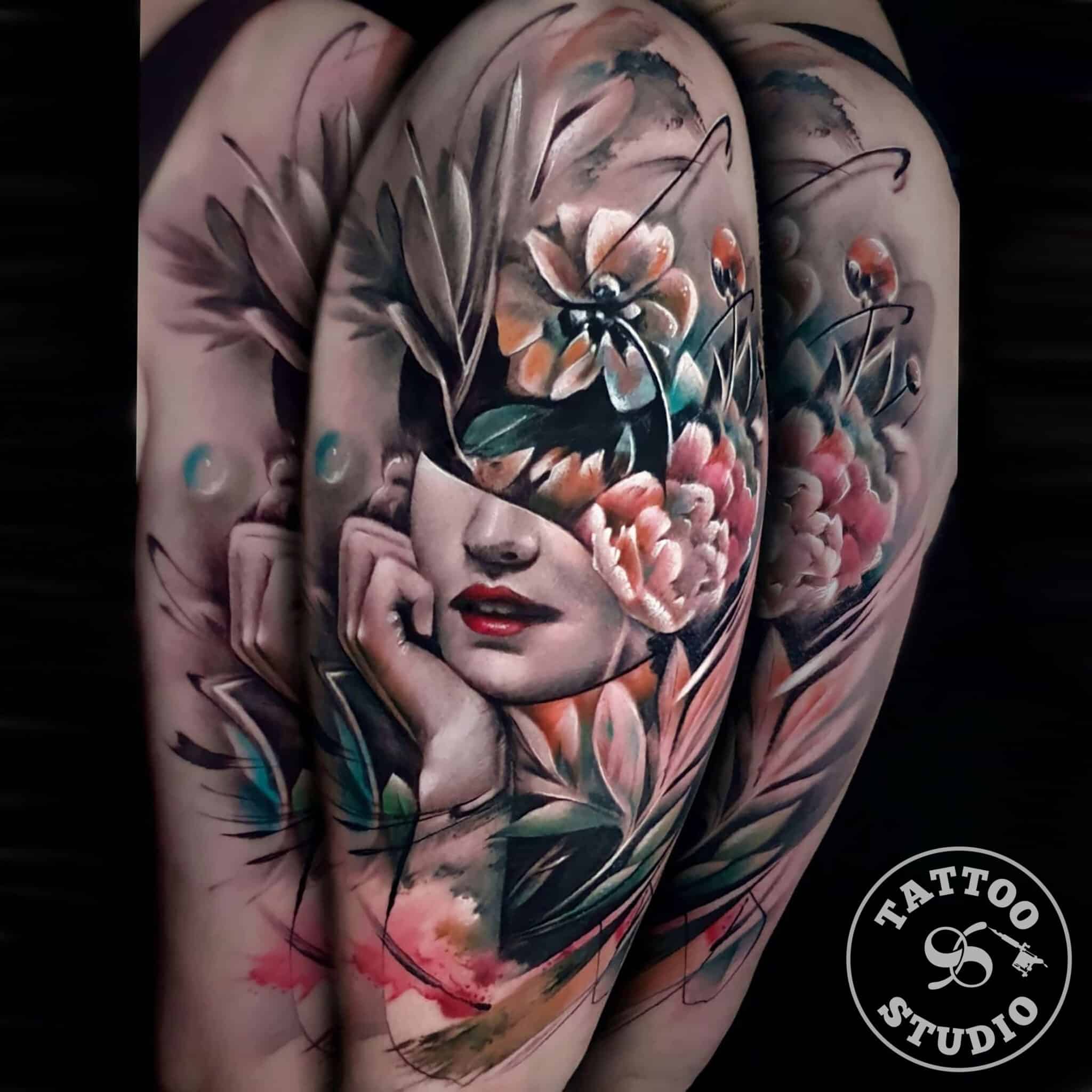 How should you sleep with a new tattoo?