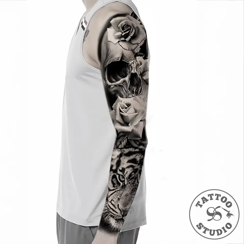 Kola - Black and grey realism 4 