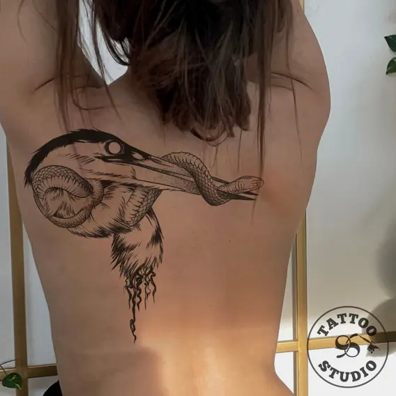 Laura K - Hejre og slange 