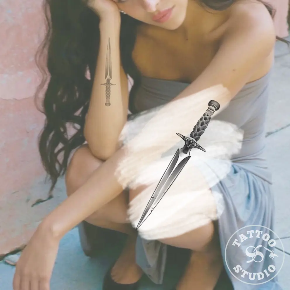 Frederikke - Flettet dolk