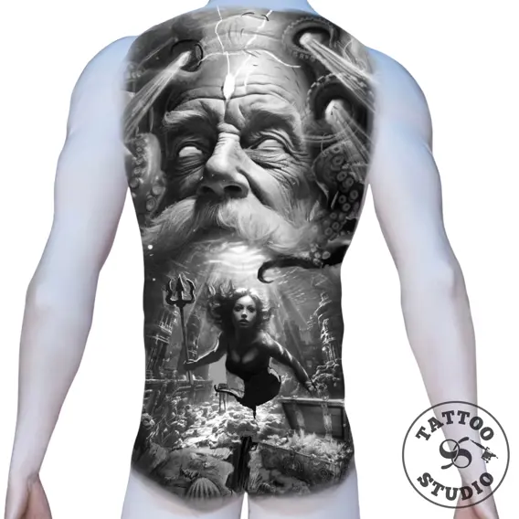 Raza - Black & Grey realism 2 